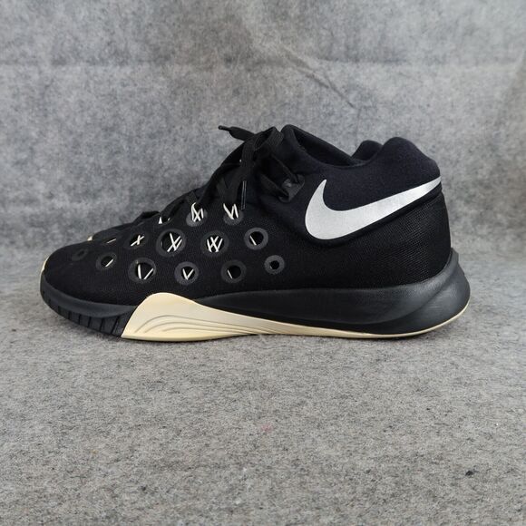 Nike Shoes Men 10 Athletic Trainer Hyper Quickness Basketball Sport Active Black - Picture 4 of 14